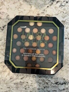 NEW Laura Geller "The Ultimate Palette" Neutrally Natural 31 baked eyeshadows